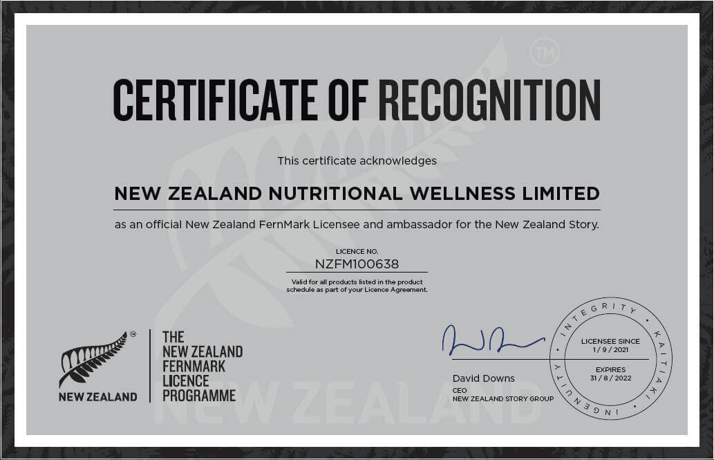 THE NEW ZEALAND FERNMARK LICENCE PROGRAMME THE NEW ZEALAND FERNMARK LICENCE PROGRAMME